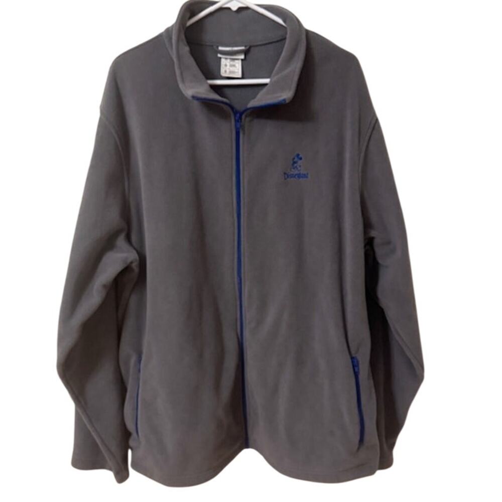 Disney Parks Fleece Disneyland Full Zip Men's Jacket Size XXL
